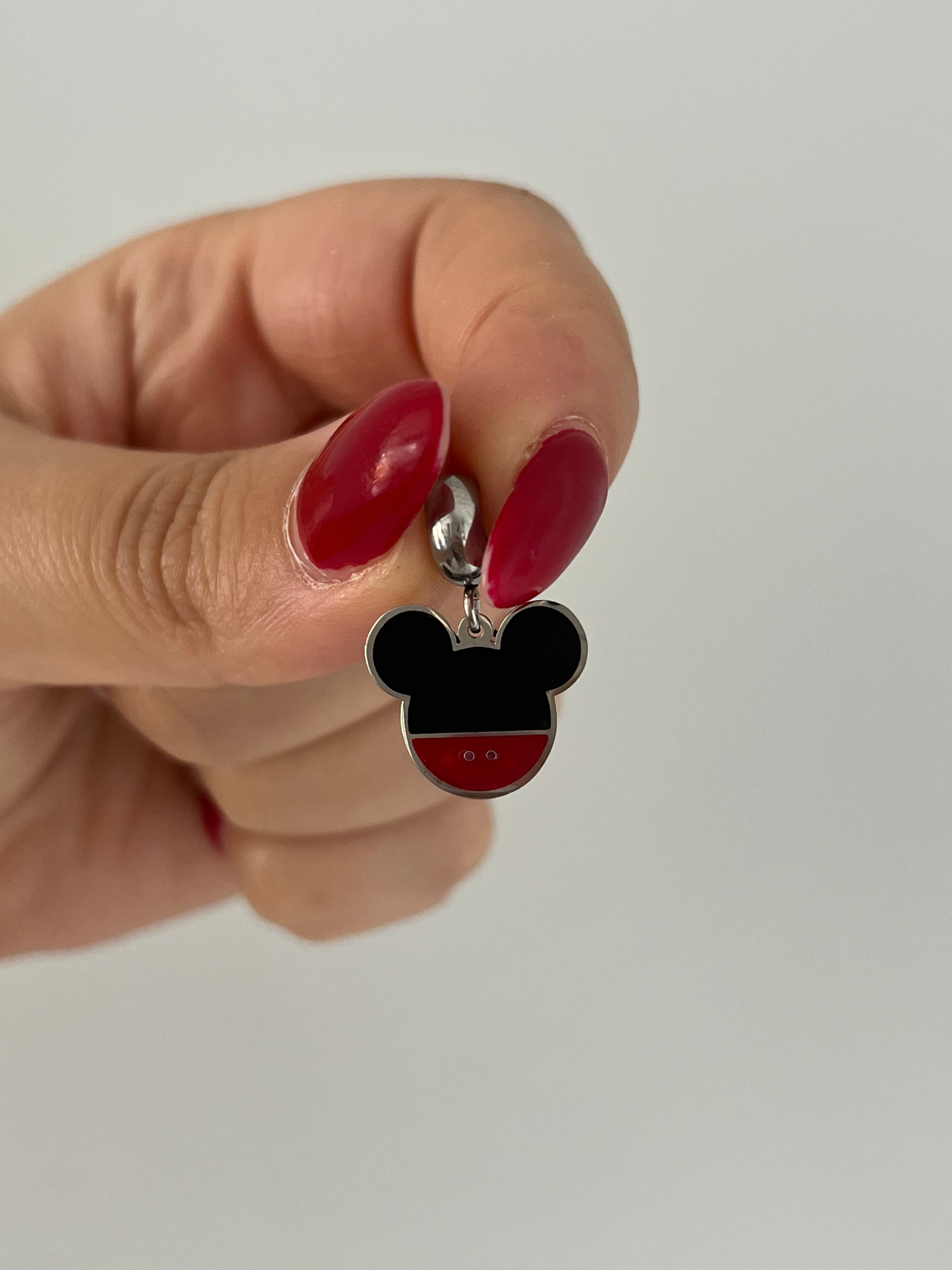 Çelik Mickey Charm