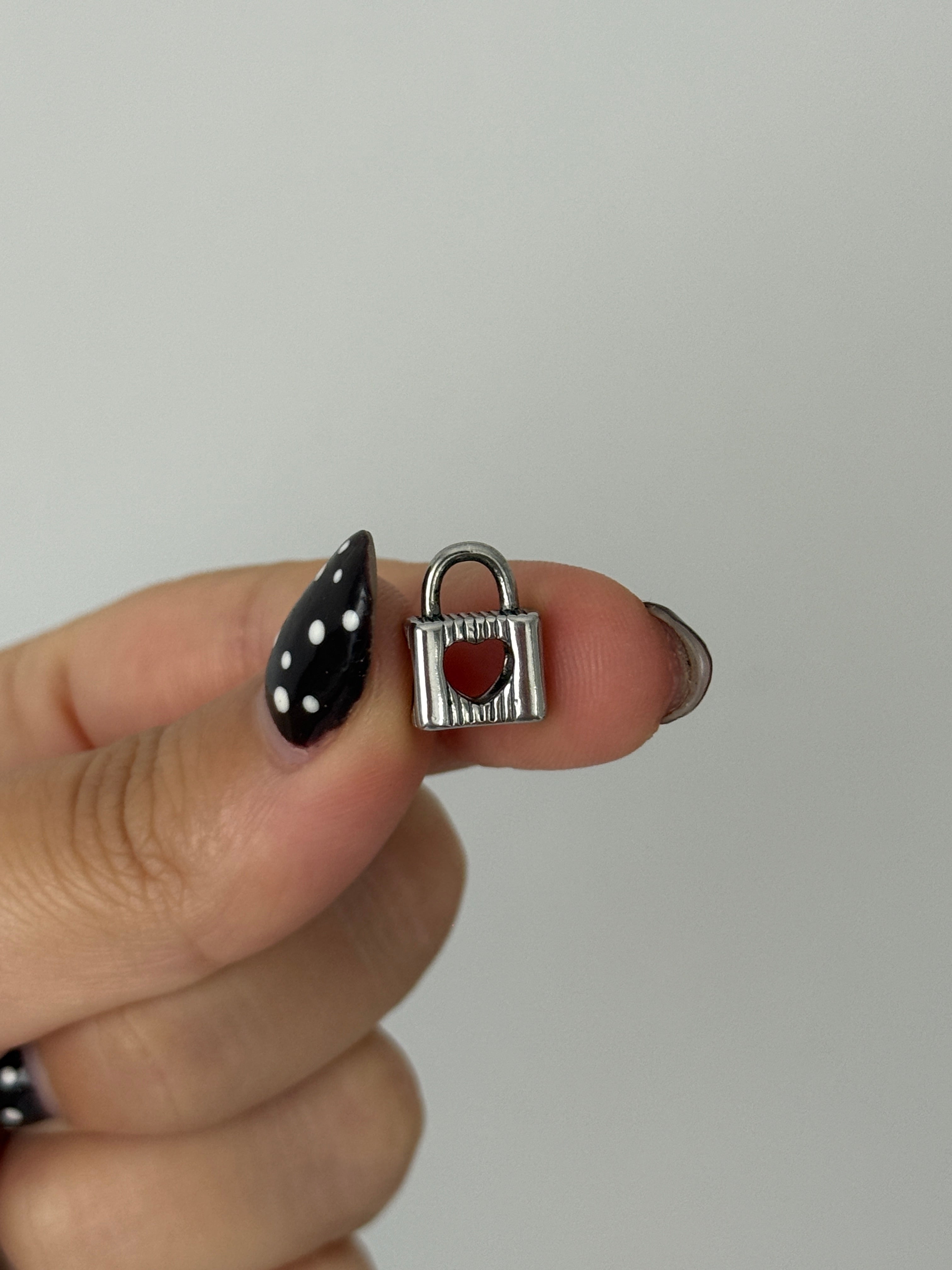 Çelik Aşk Kilit Charm