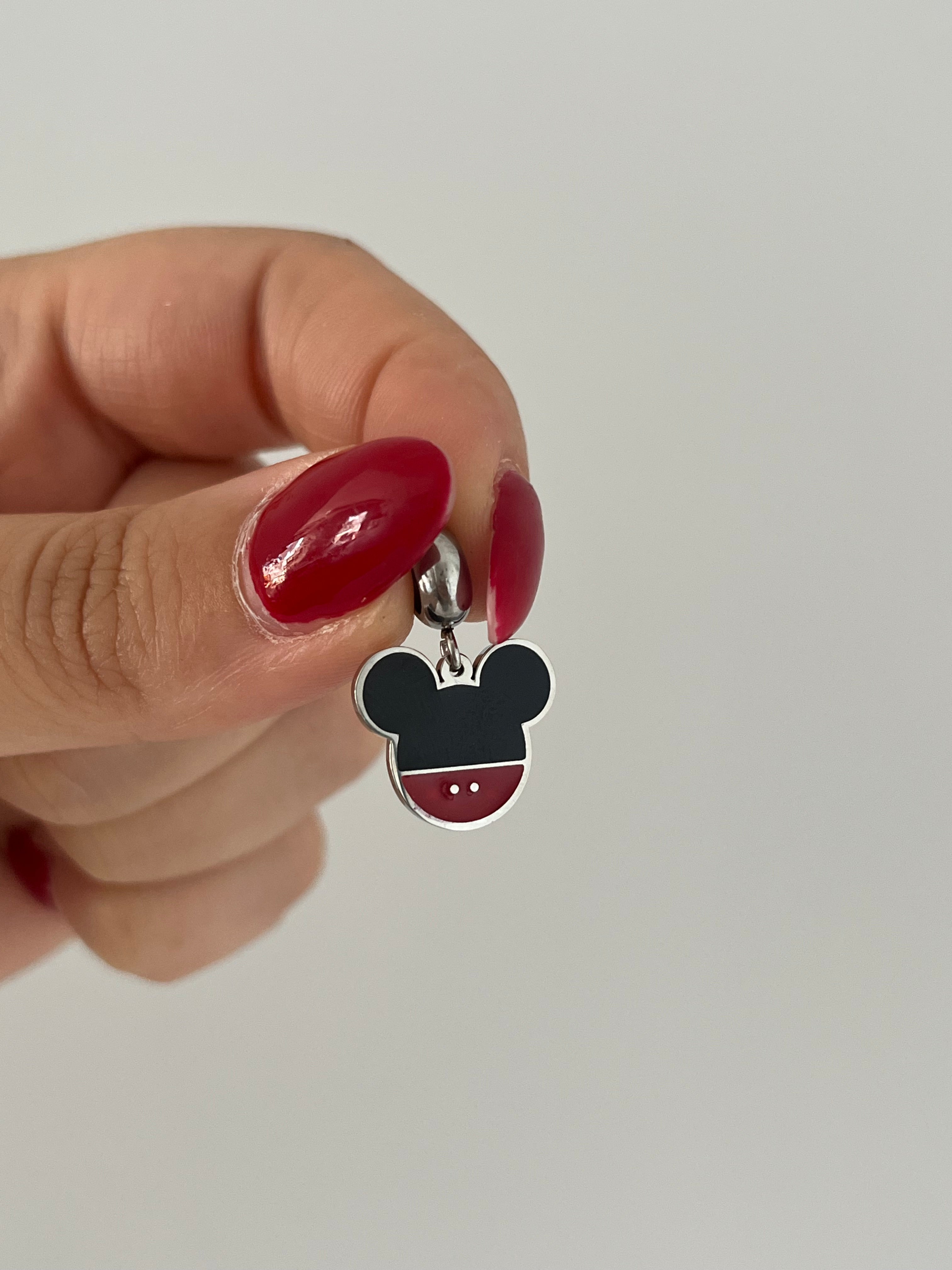 Çelik Mickey Charm
