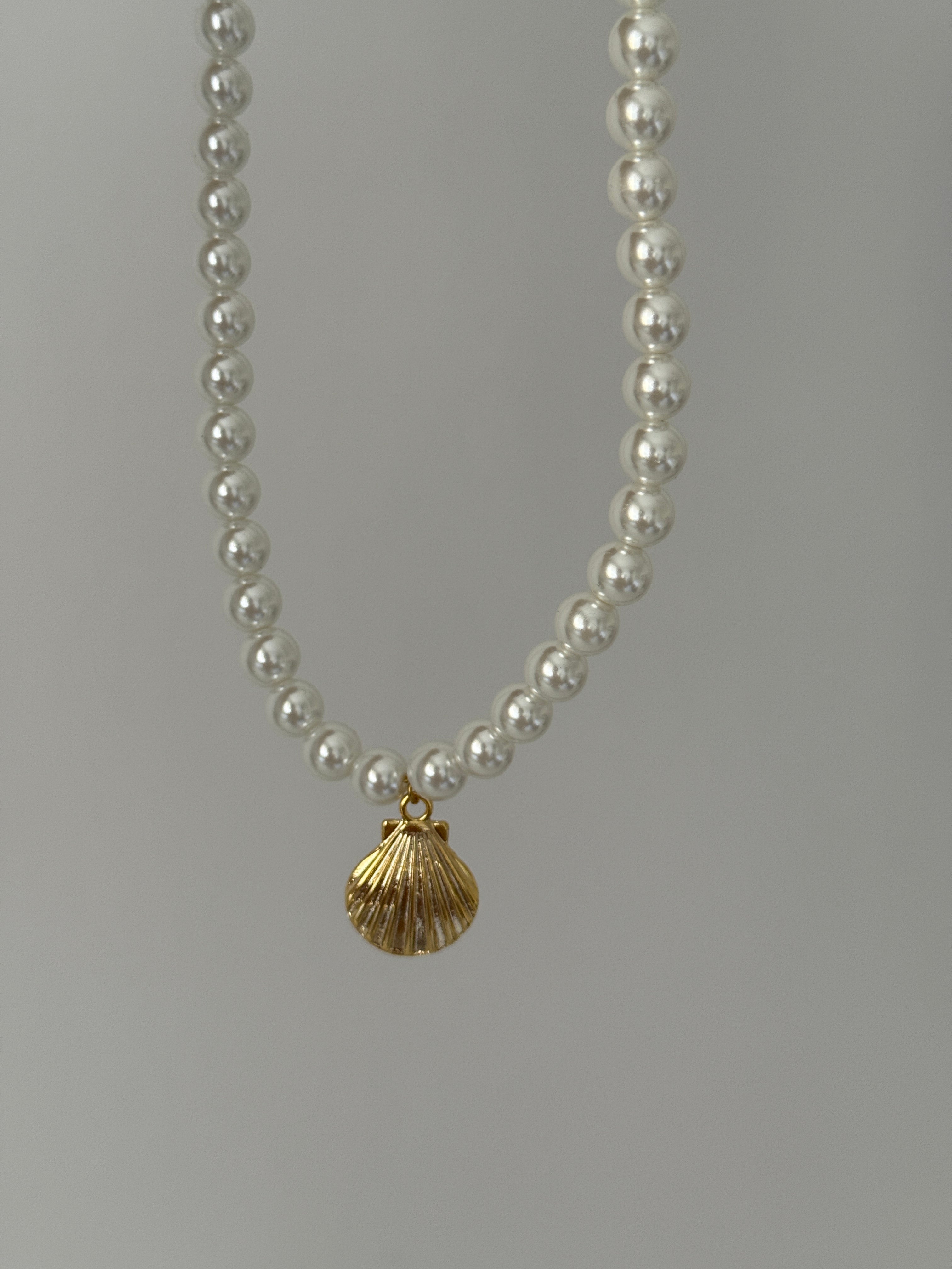 Premium Kalite Deniz Kabugu İnci Kolye