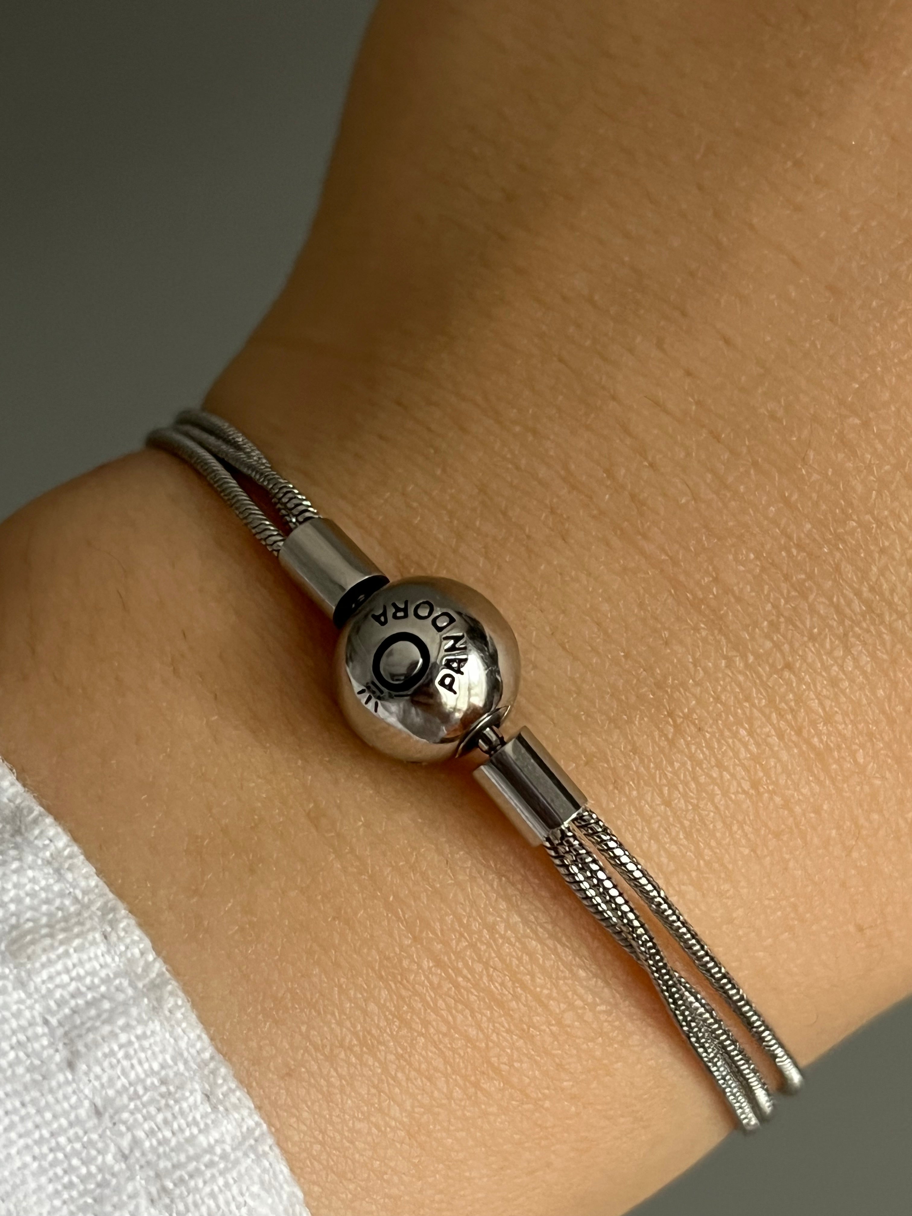 Çelik Çift Zincir PNDR Marka Model Bileklik