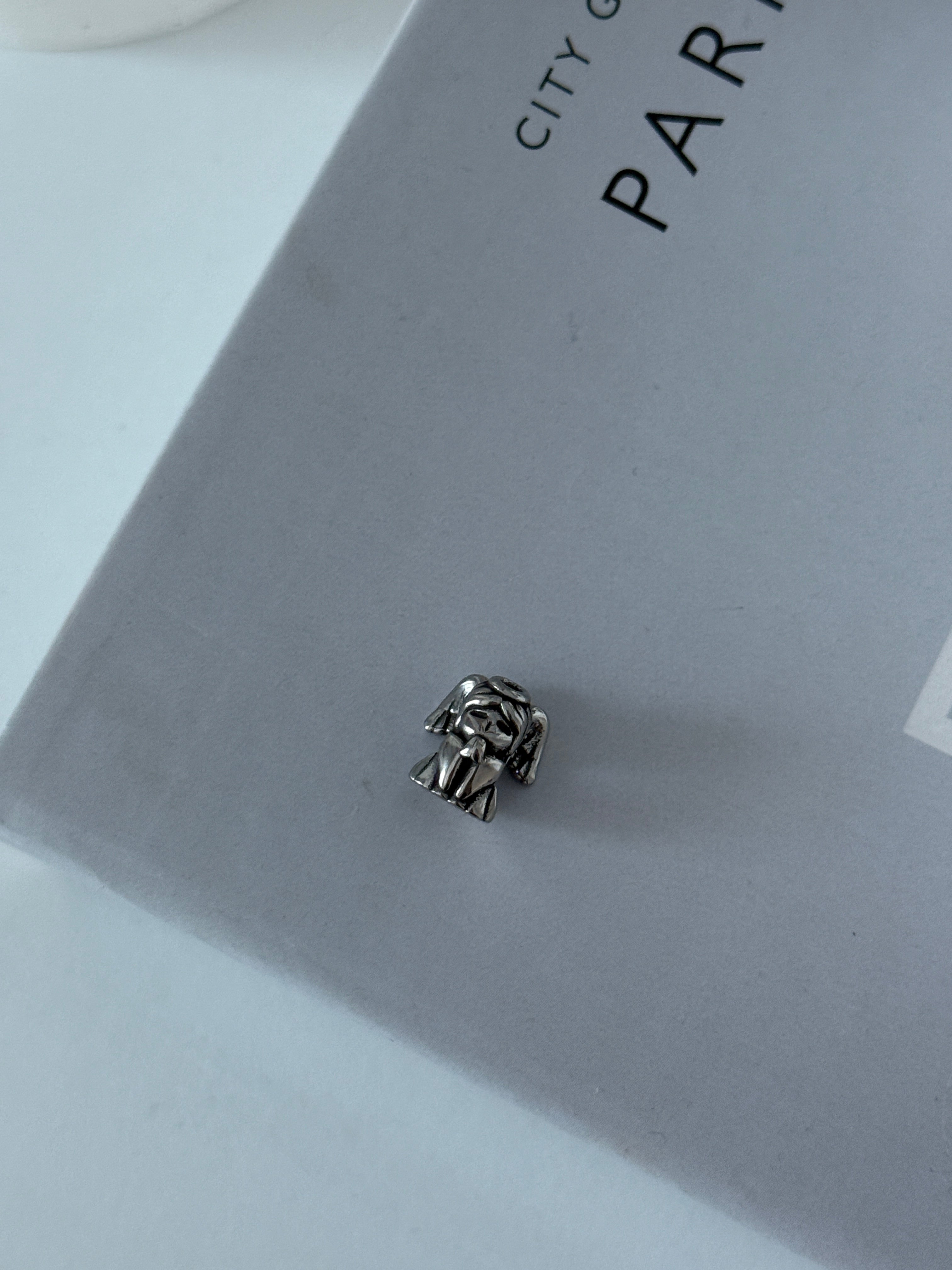 Çelik Kanatlı Melek Kız Charm