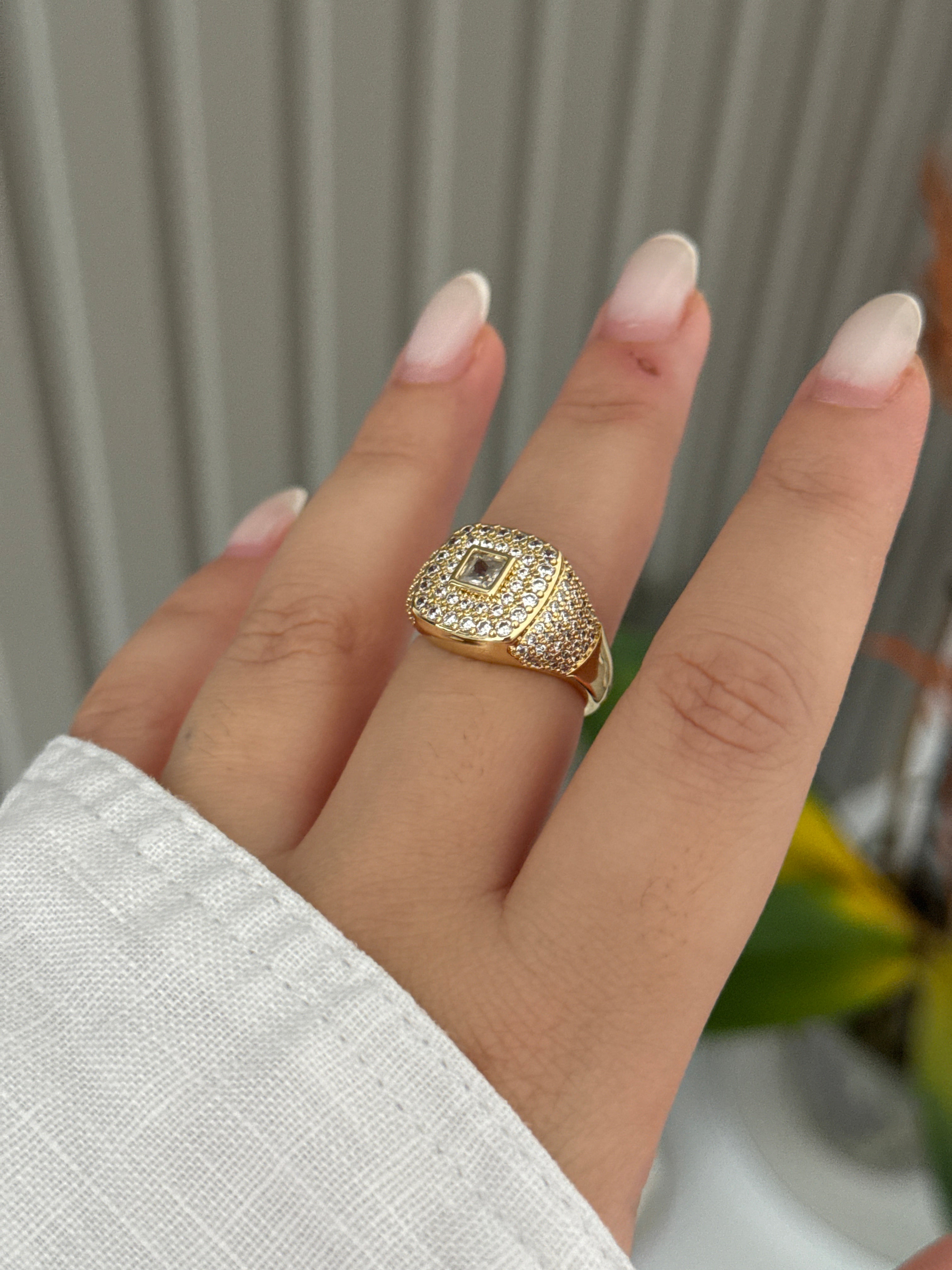 Full Taşlı Ayarlanabilir Kist Yüzük