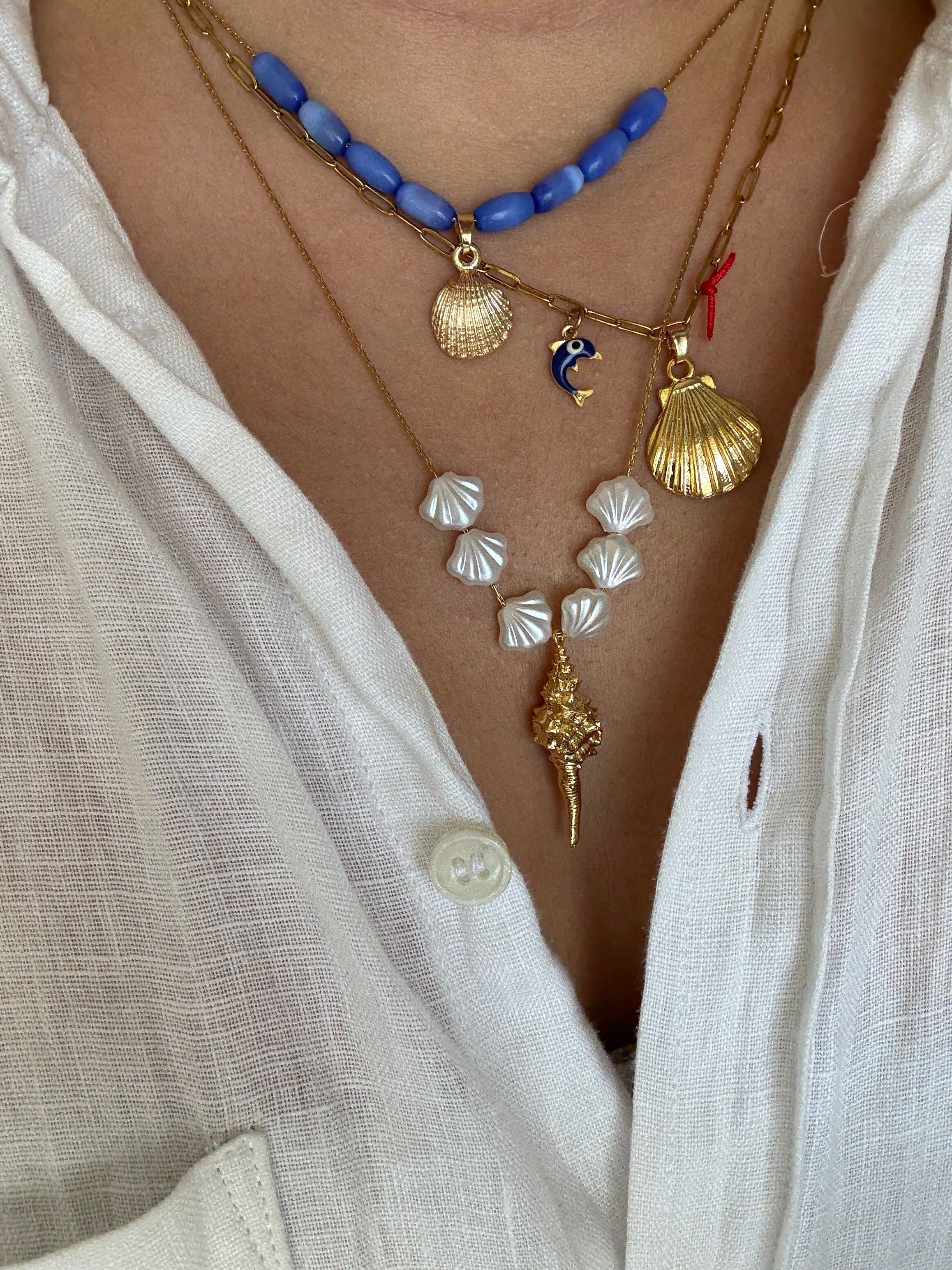 Özel Yapım Deniz Kızı Rüyası Kolyesi