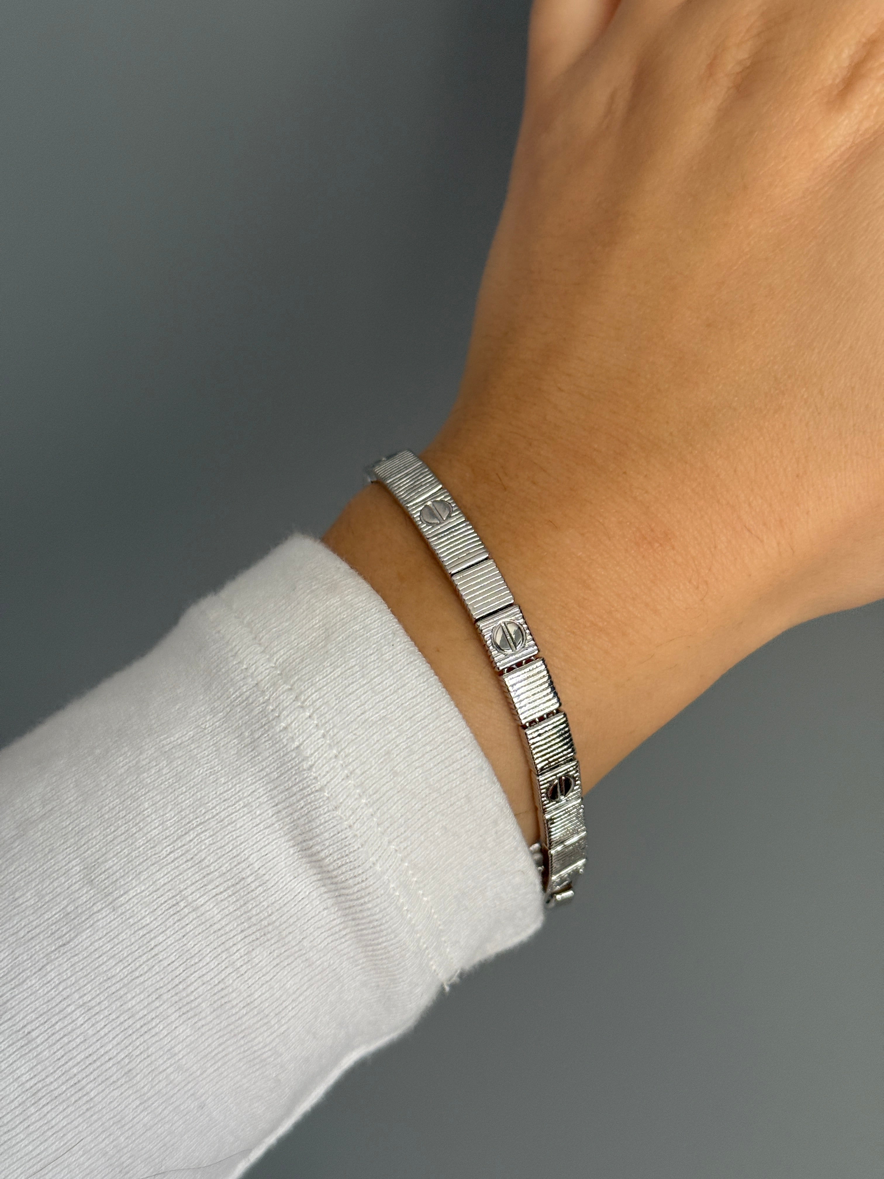 Xuping Silver Cartier Marka Model Love Serisi Bileklik