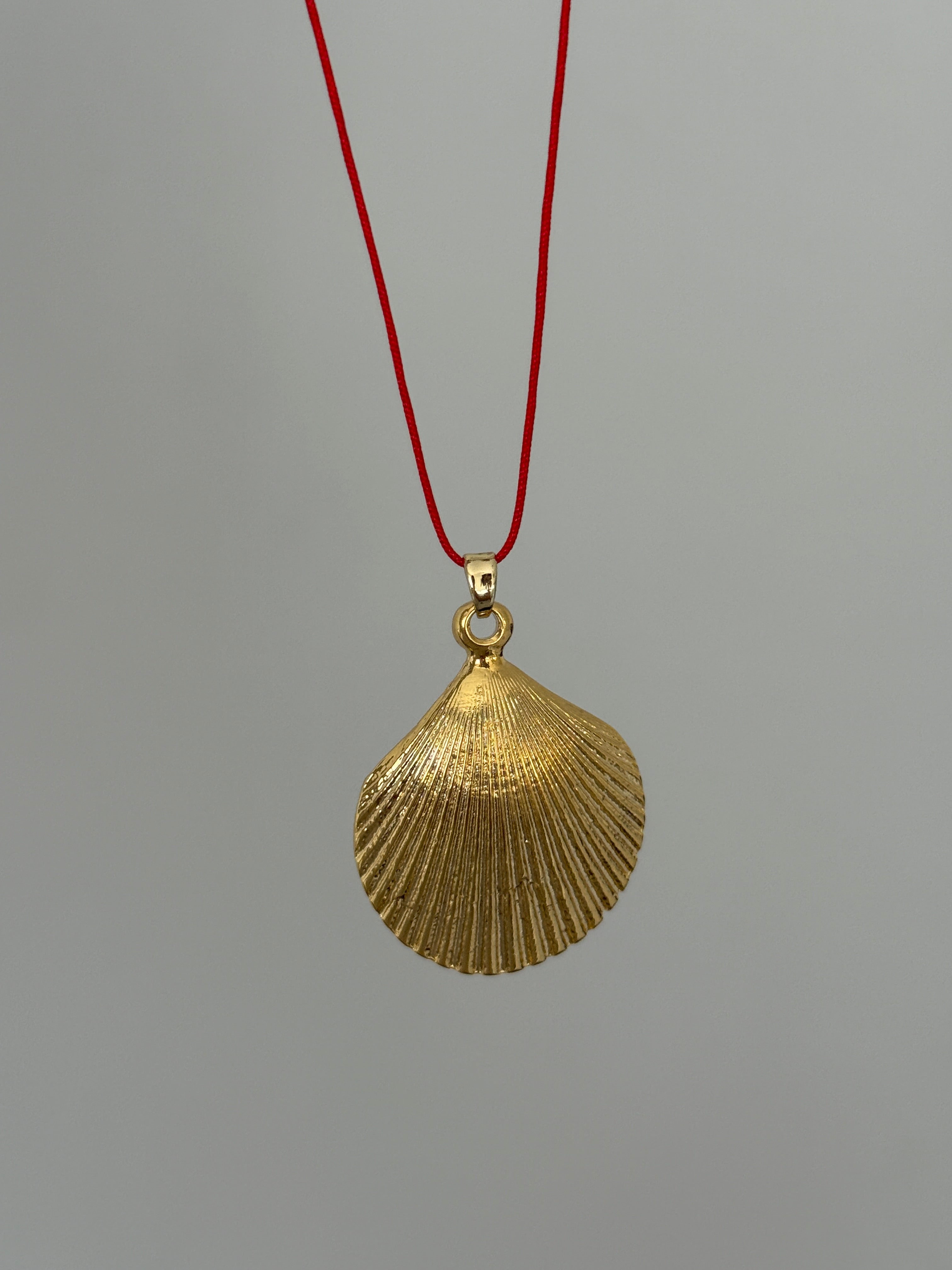 Özel Yapım İstiridye Şans İpi Kolye