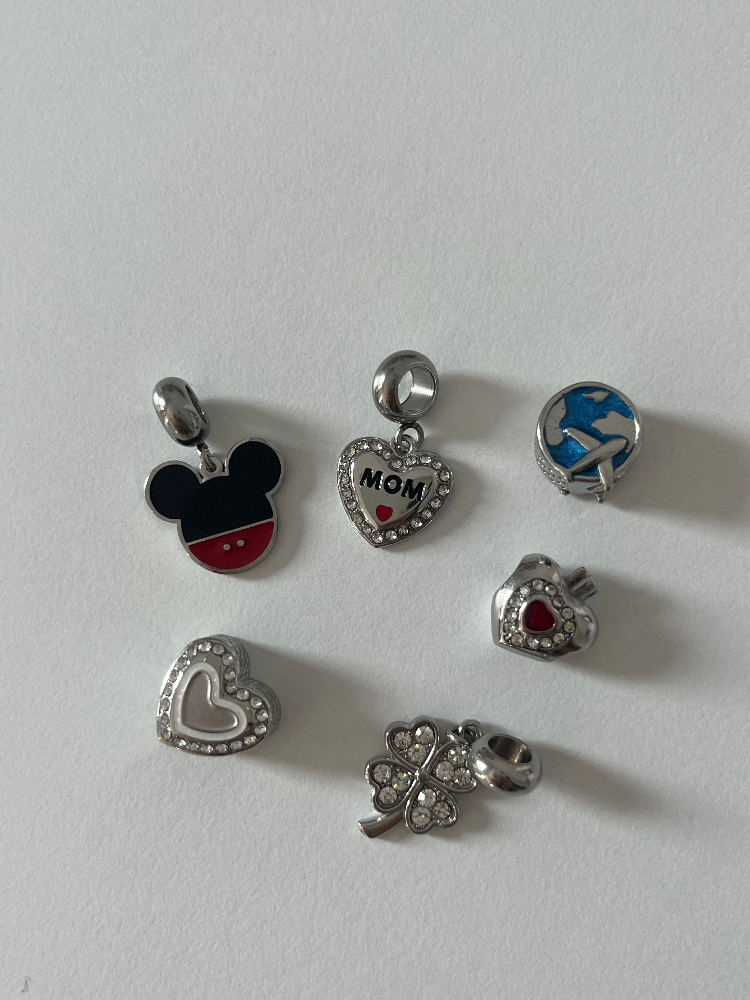 Çelik Mickey Charm
