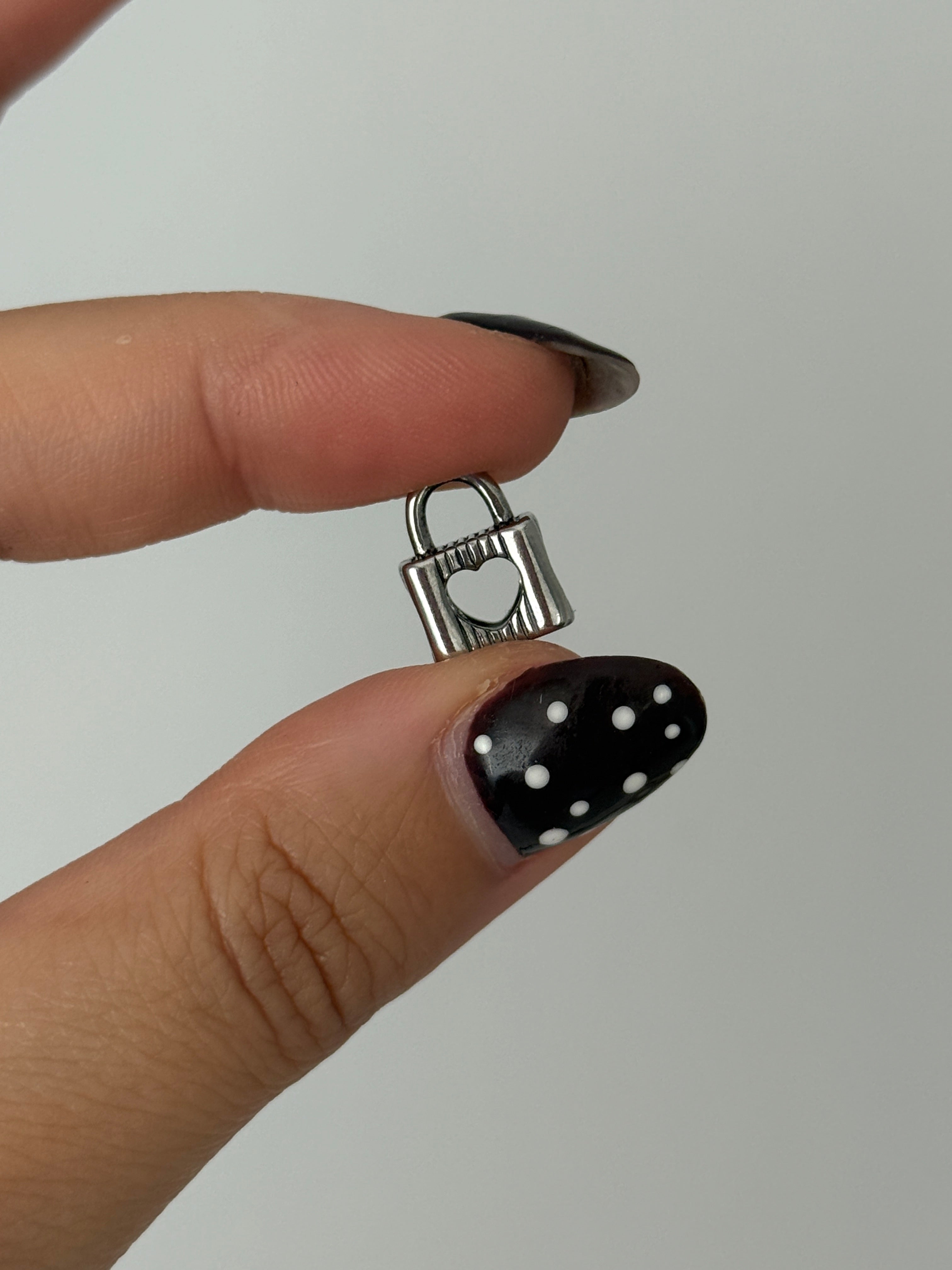 Çelik Aşk Kilit Charm