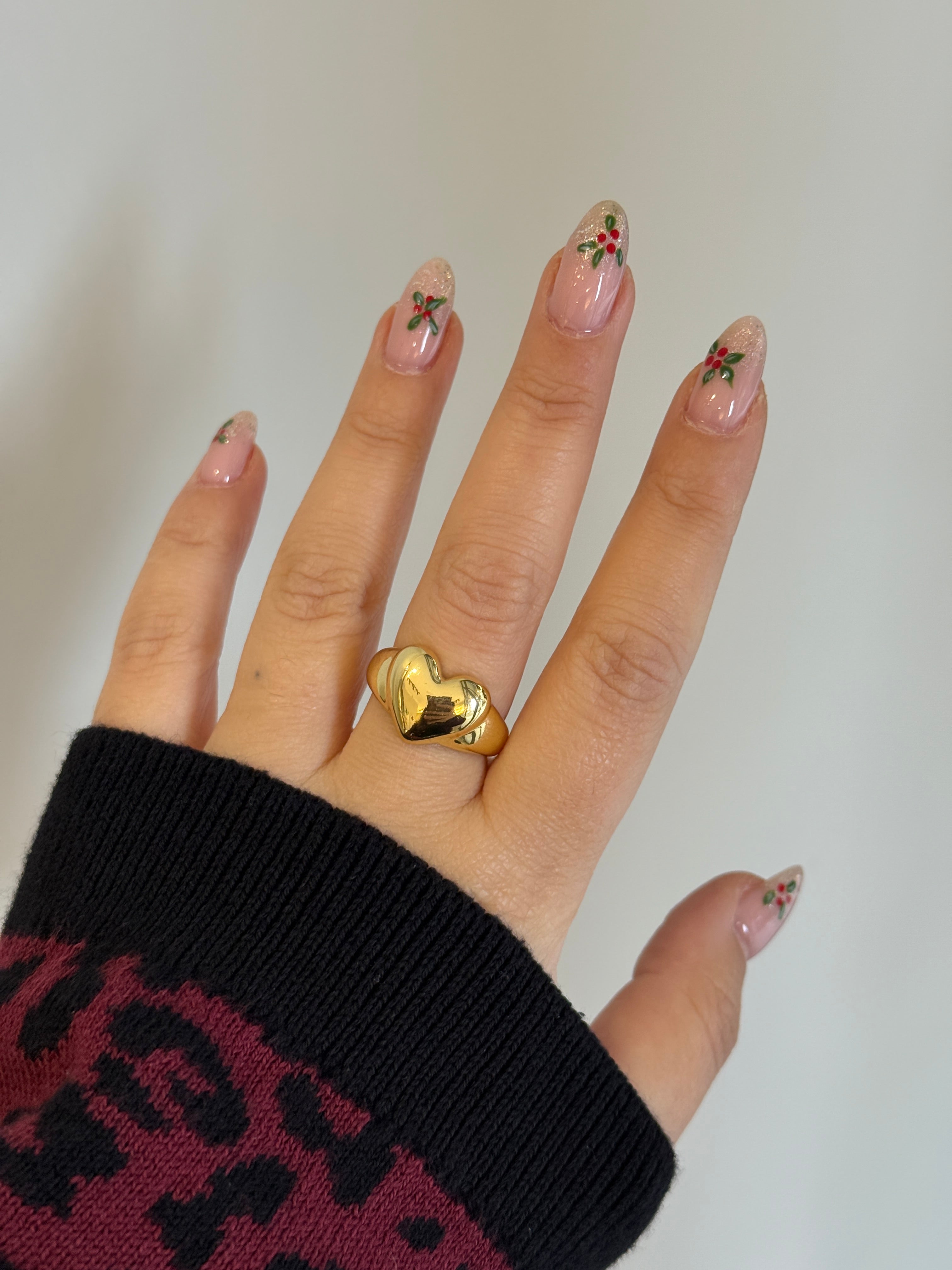 Xuping Ayarlanabilir Büyük Kalp Yüzük