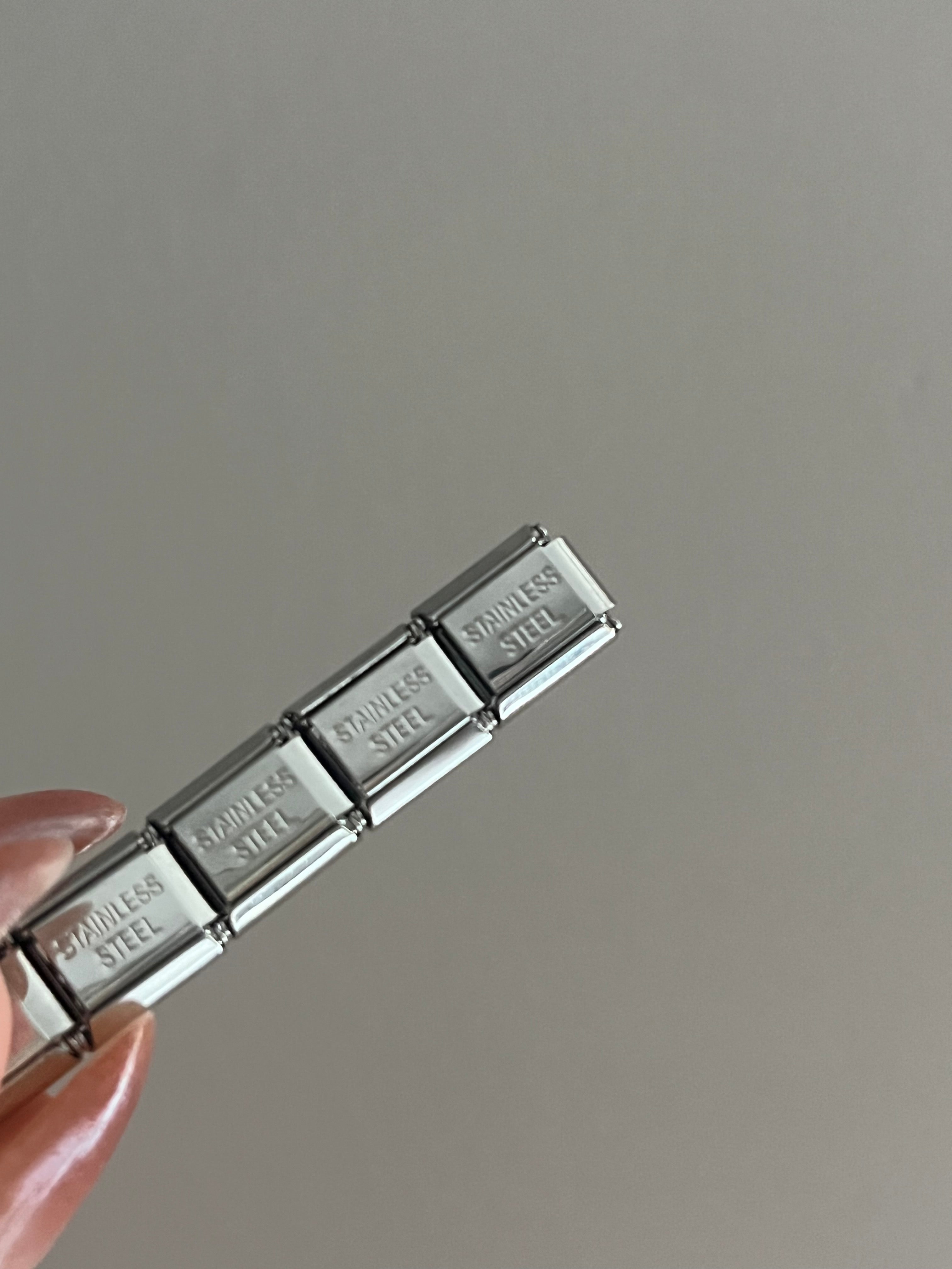 Çelik Nomination Mor Taş Charm