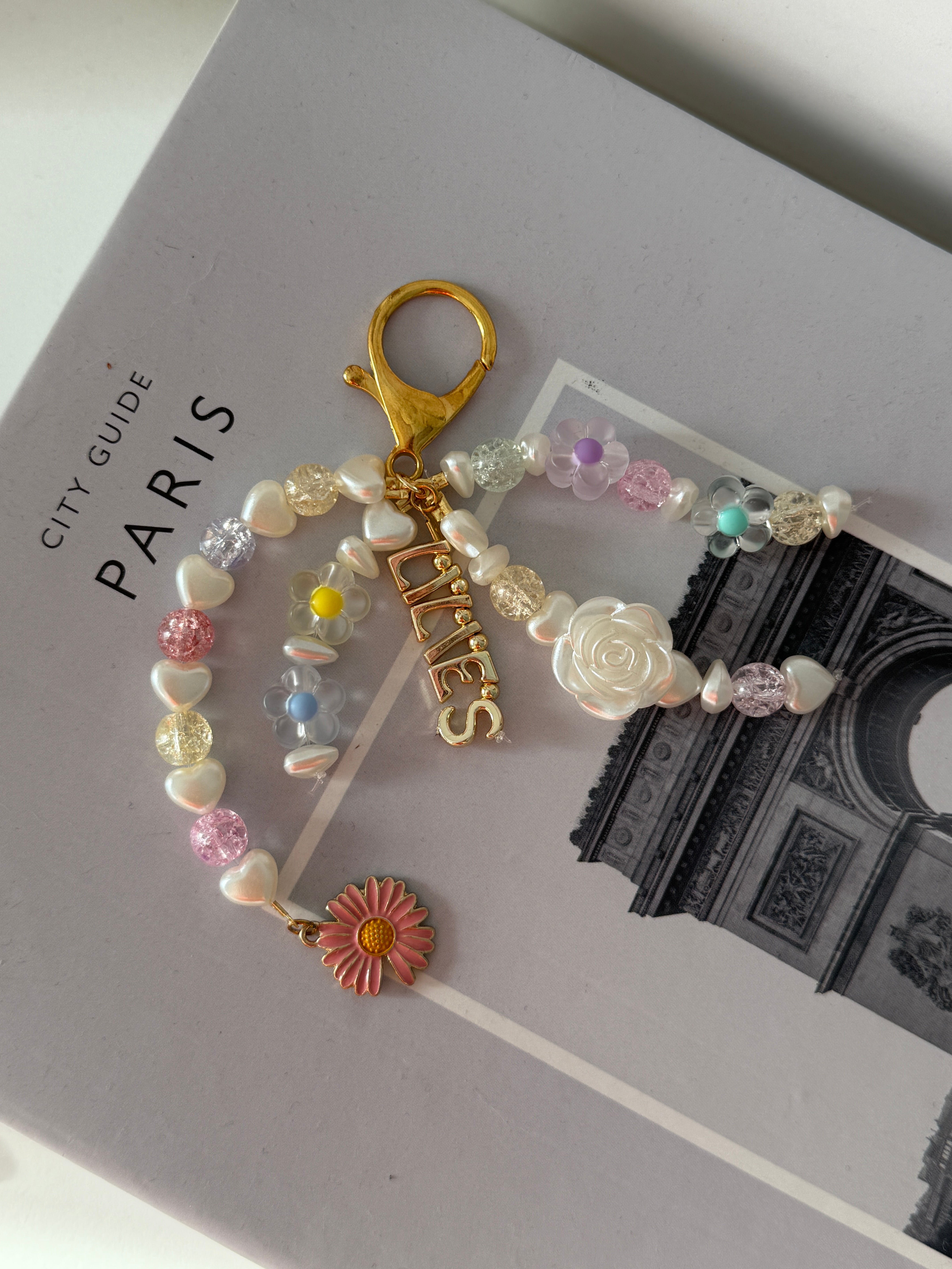 Kendin Tasarla Charm İsimli Anahtarlık & Çanta Süsü