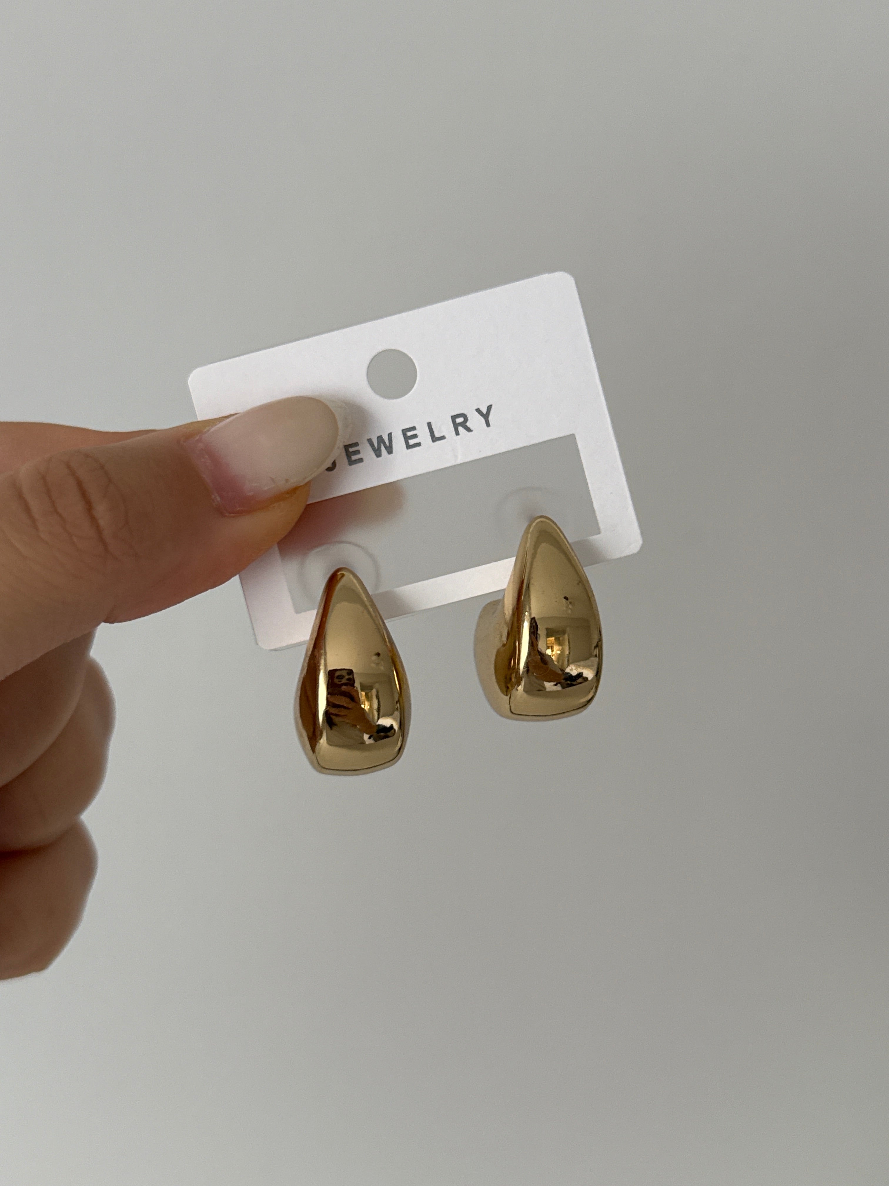 Gold Aya Halka Küpe