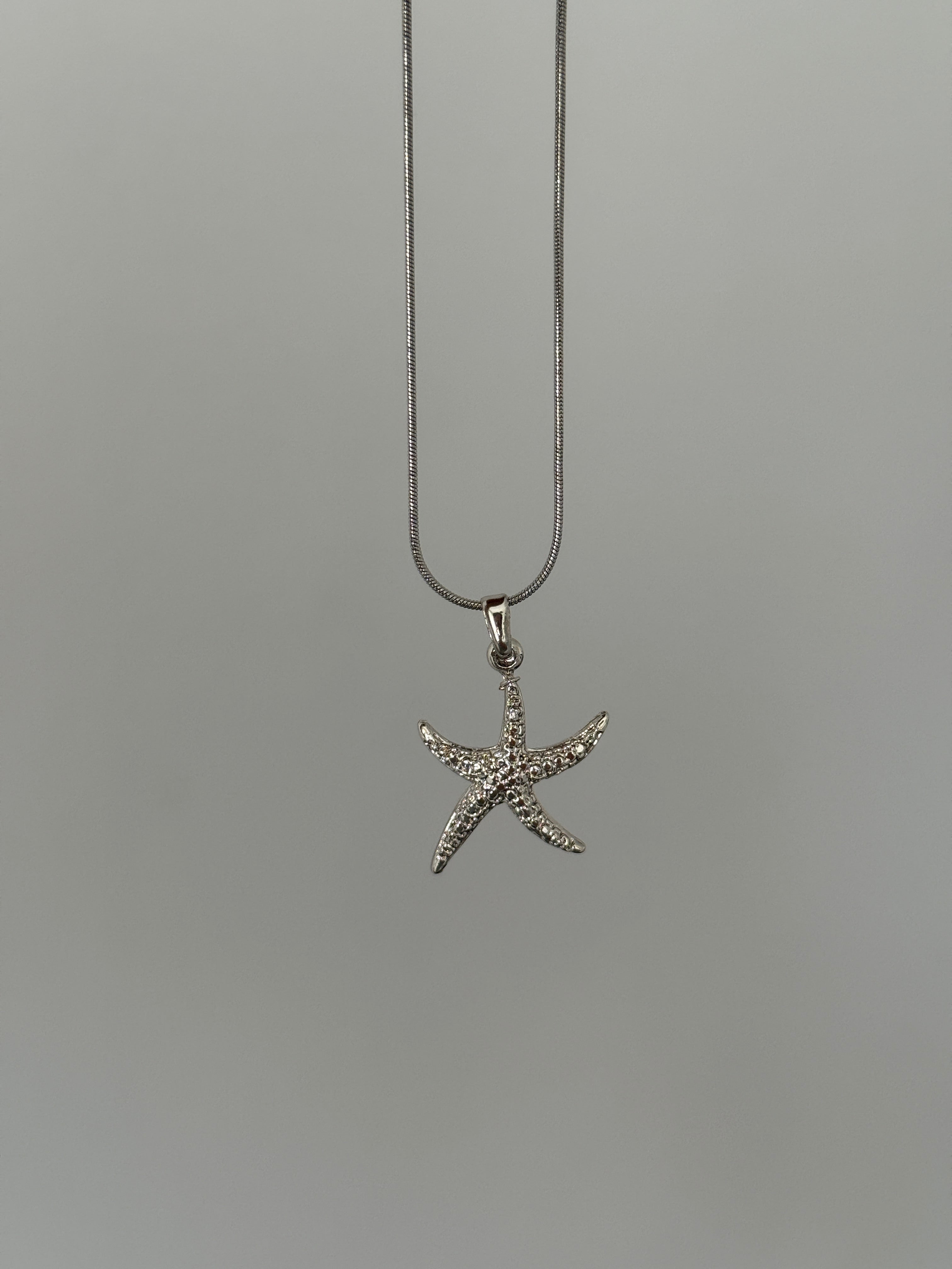 Silver Deniz Yıldızı Kolye