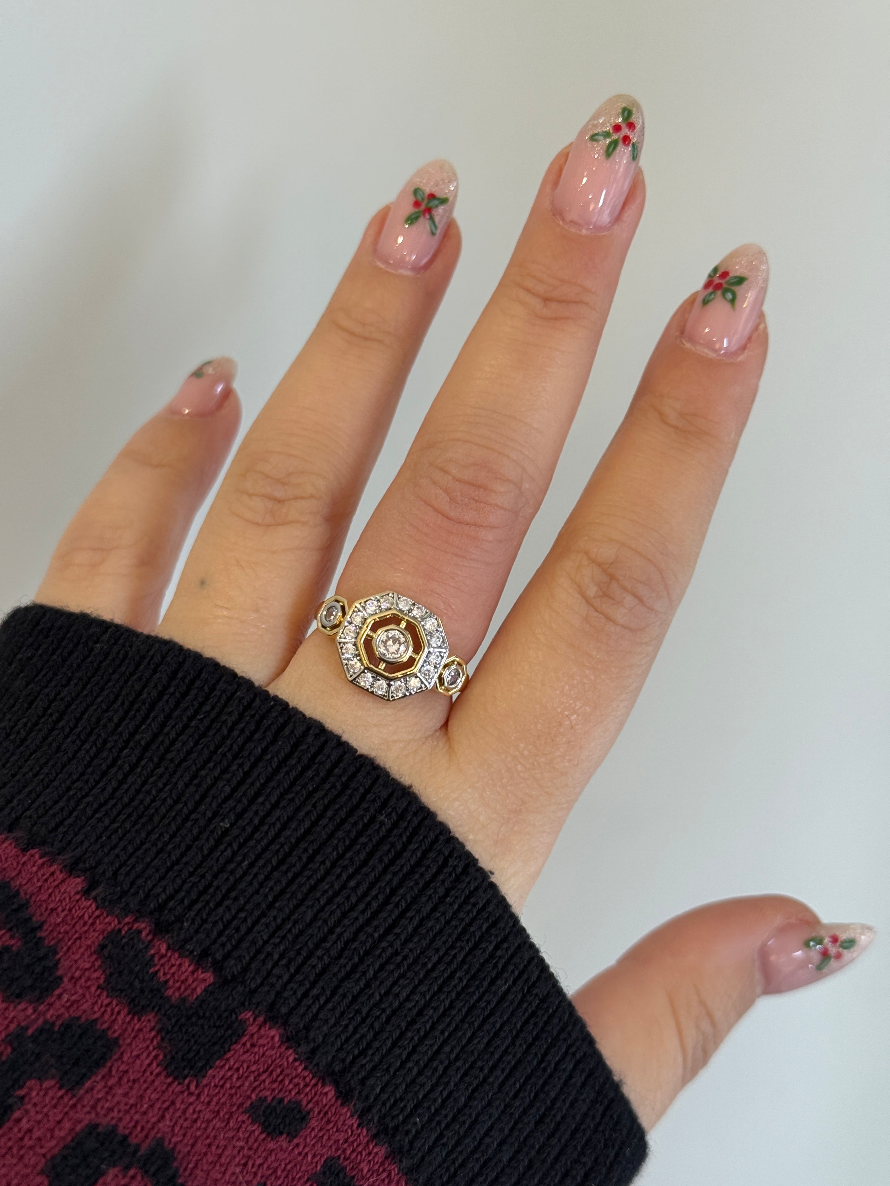 Xuping Taşlı Ayarlanabilir Hermes Yüzük