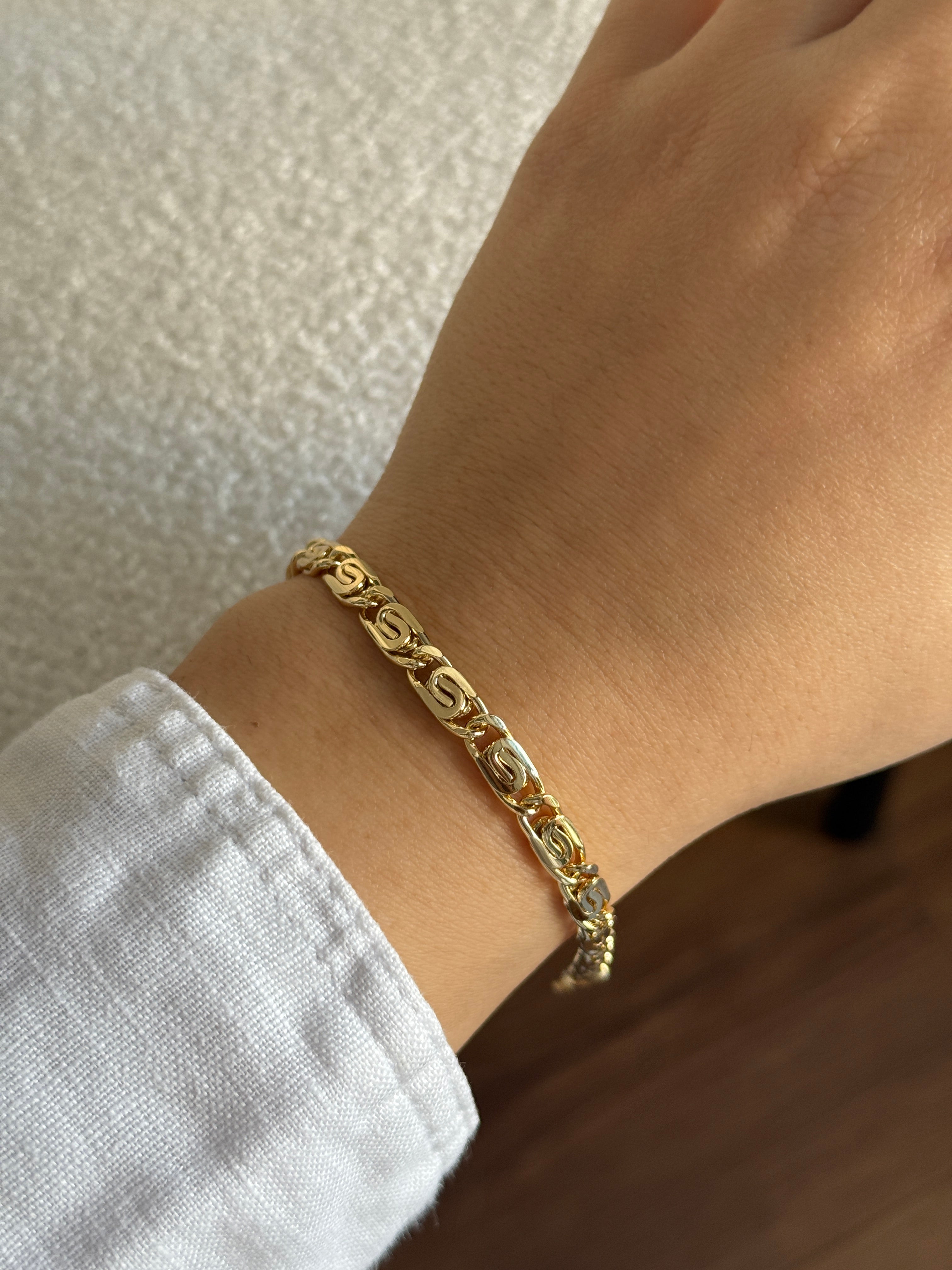 Xuping Versace Marka Model Bileklik