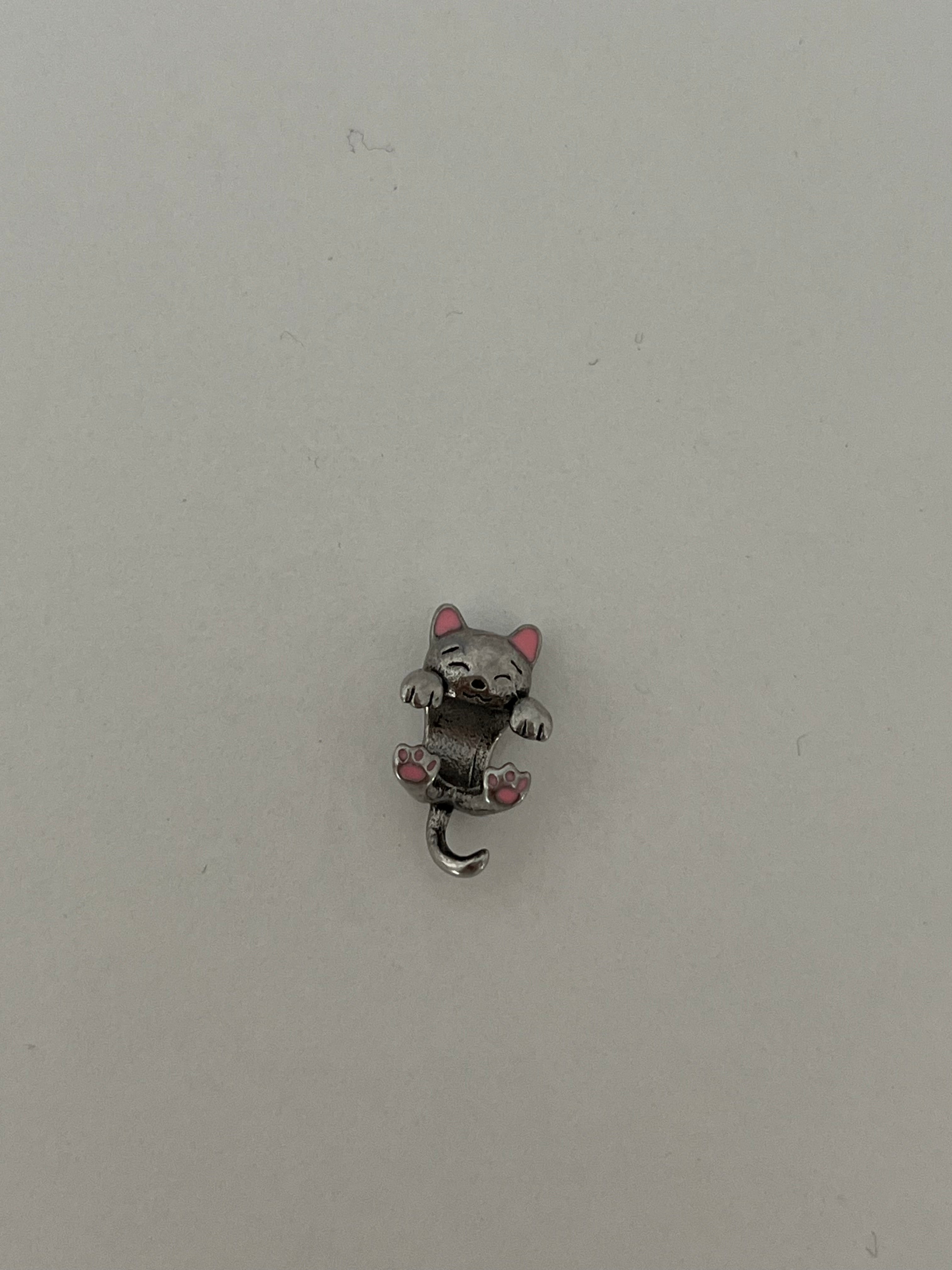 Çelik Kedi Charm