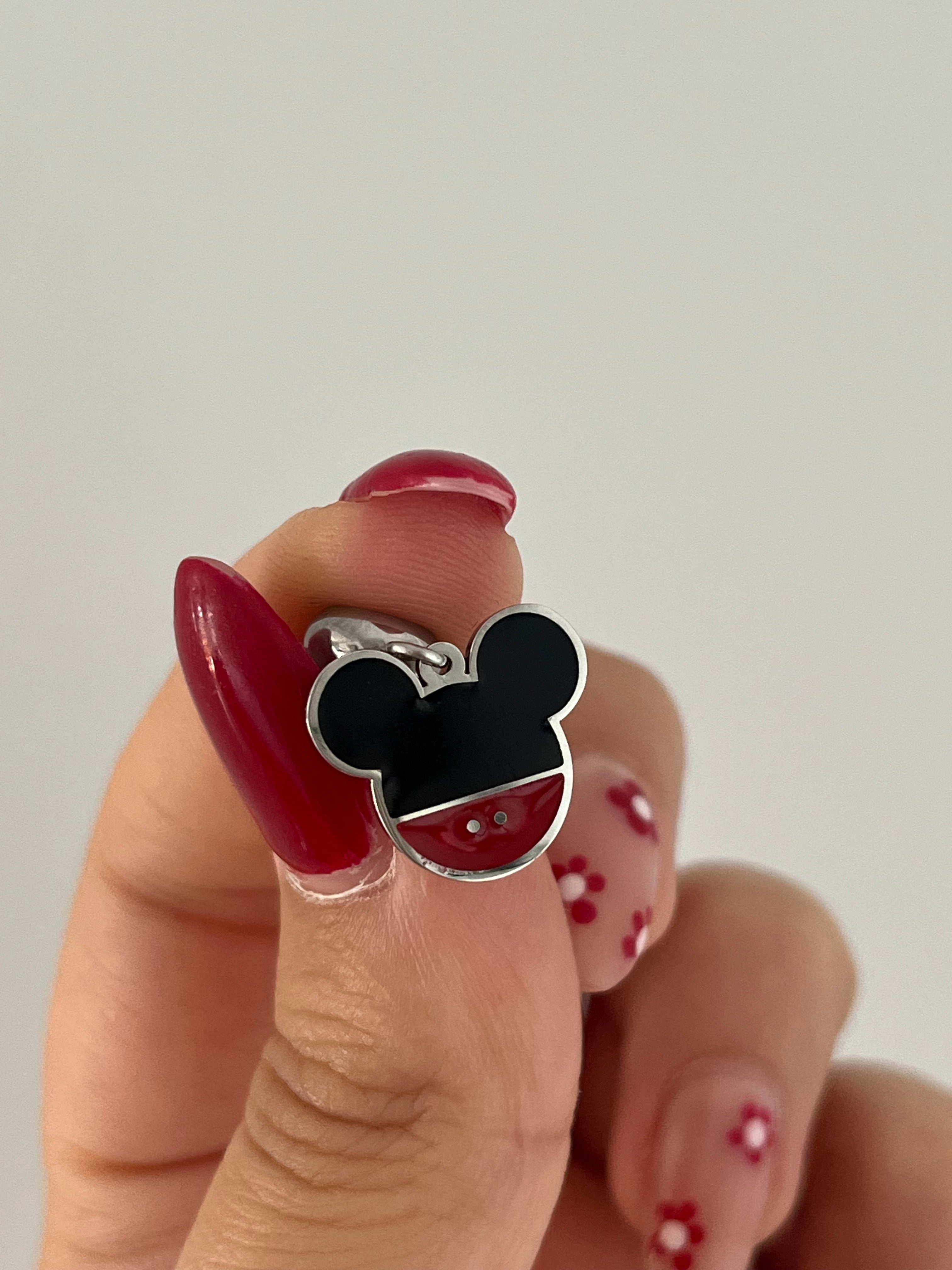 Çelik Mickey Charm