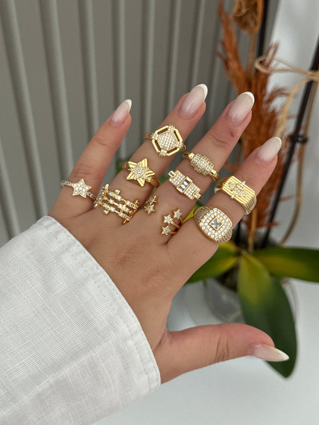 Ayarlanabilir Gökyüzü Yıldız Küpe