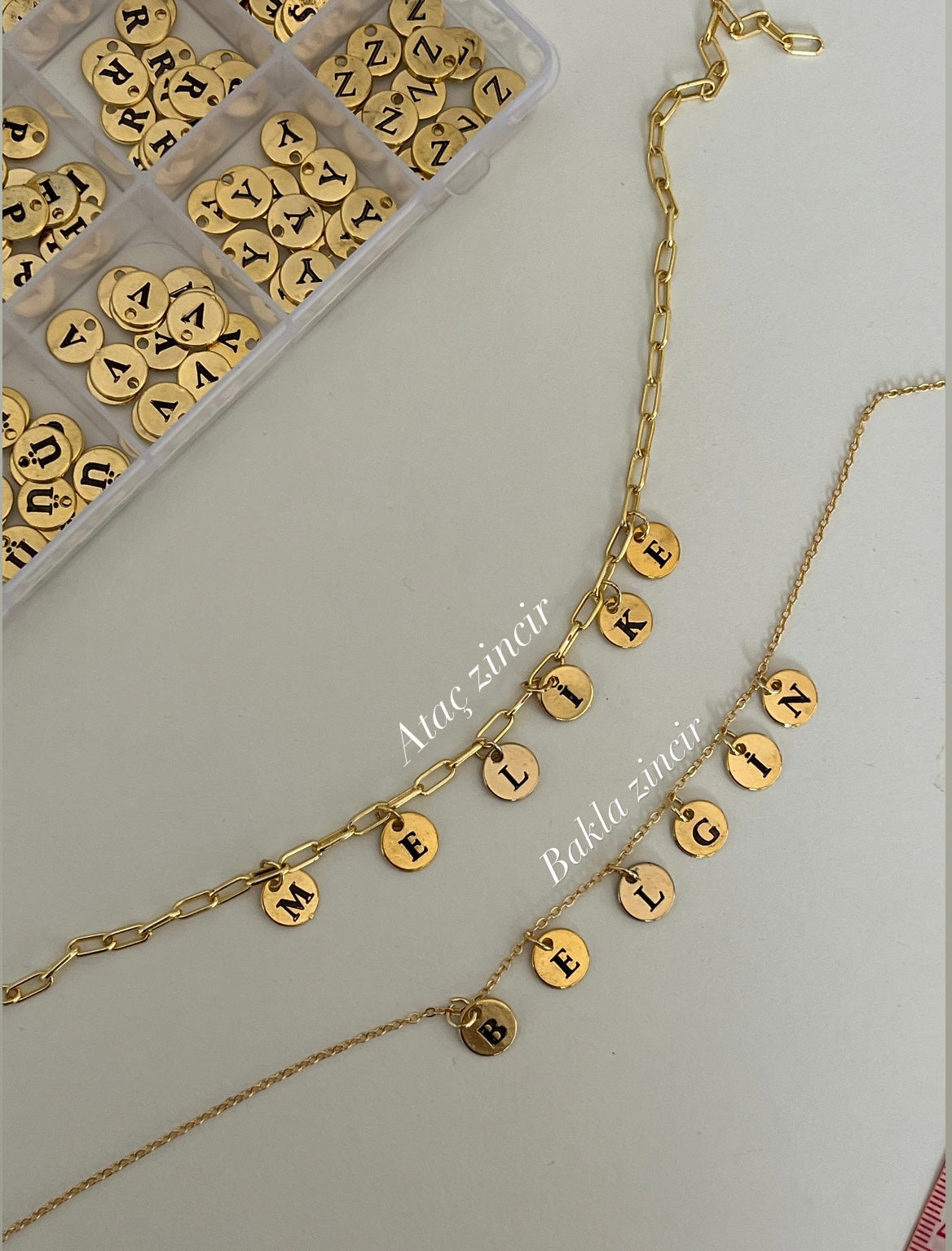 Kişiye Özel Kendin Tasarla Plaka Harf Kolye