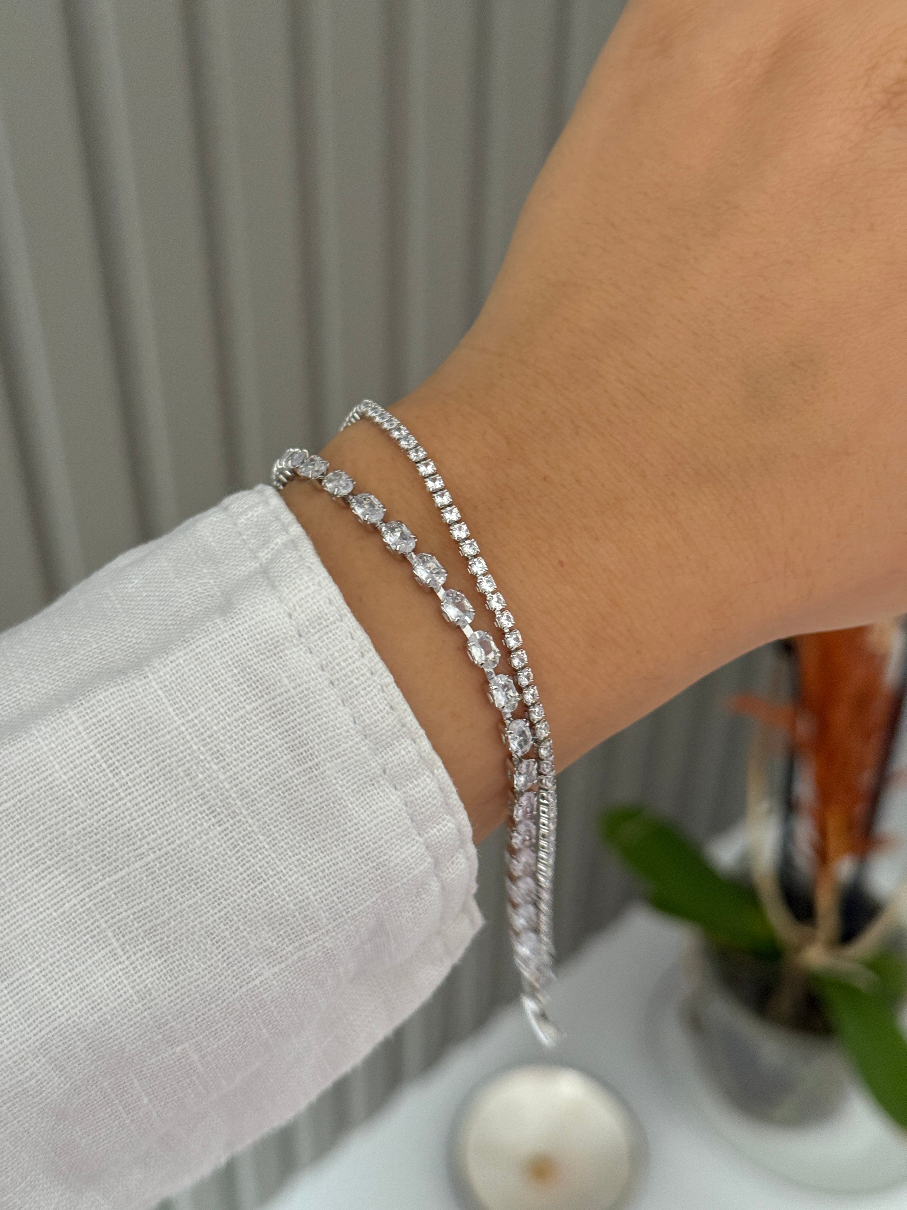 Xuping Çift Sıralı Baget Su Yolu Bileklik