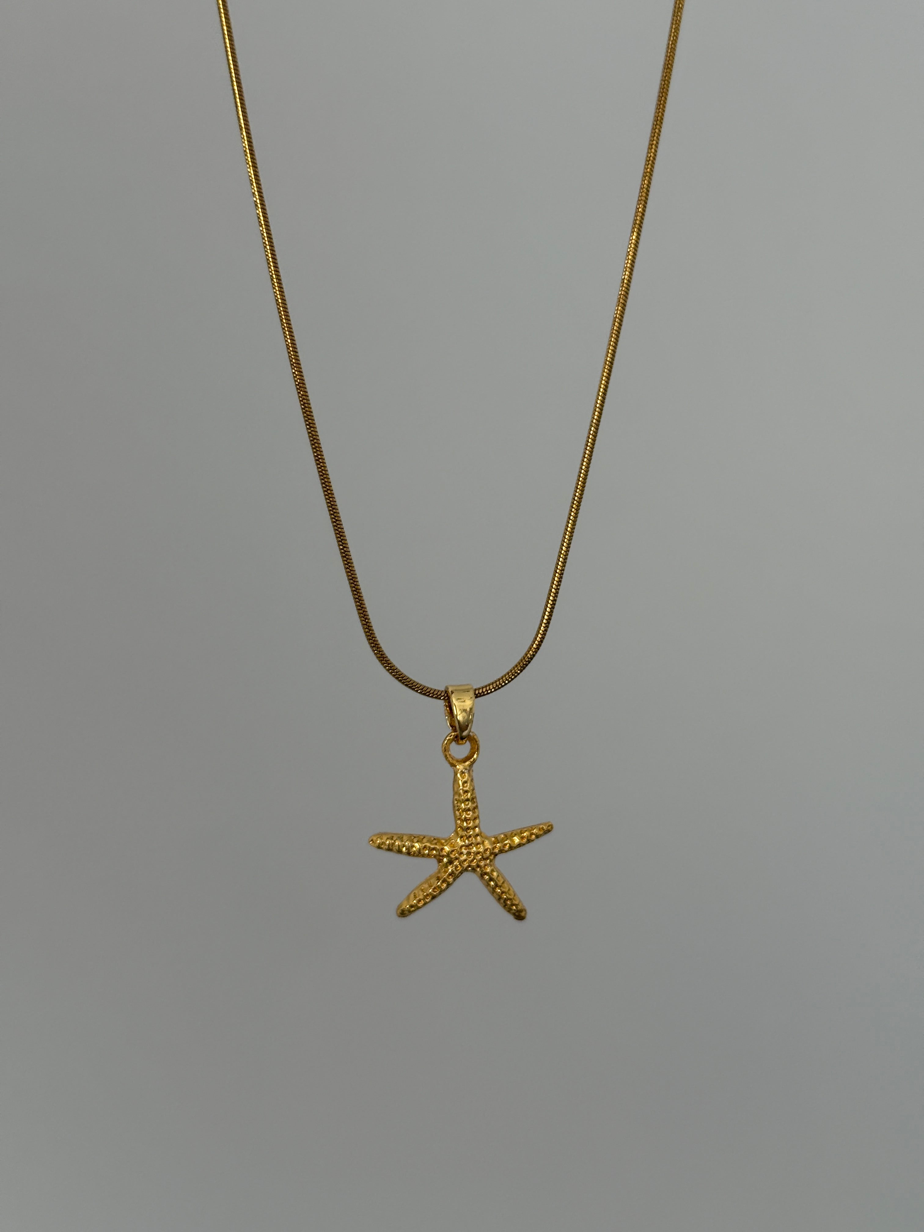 Gold Şans Deniz Yıldızı Kolye