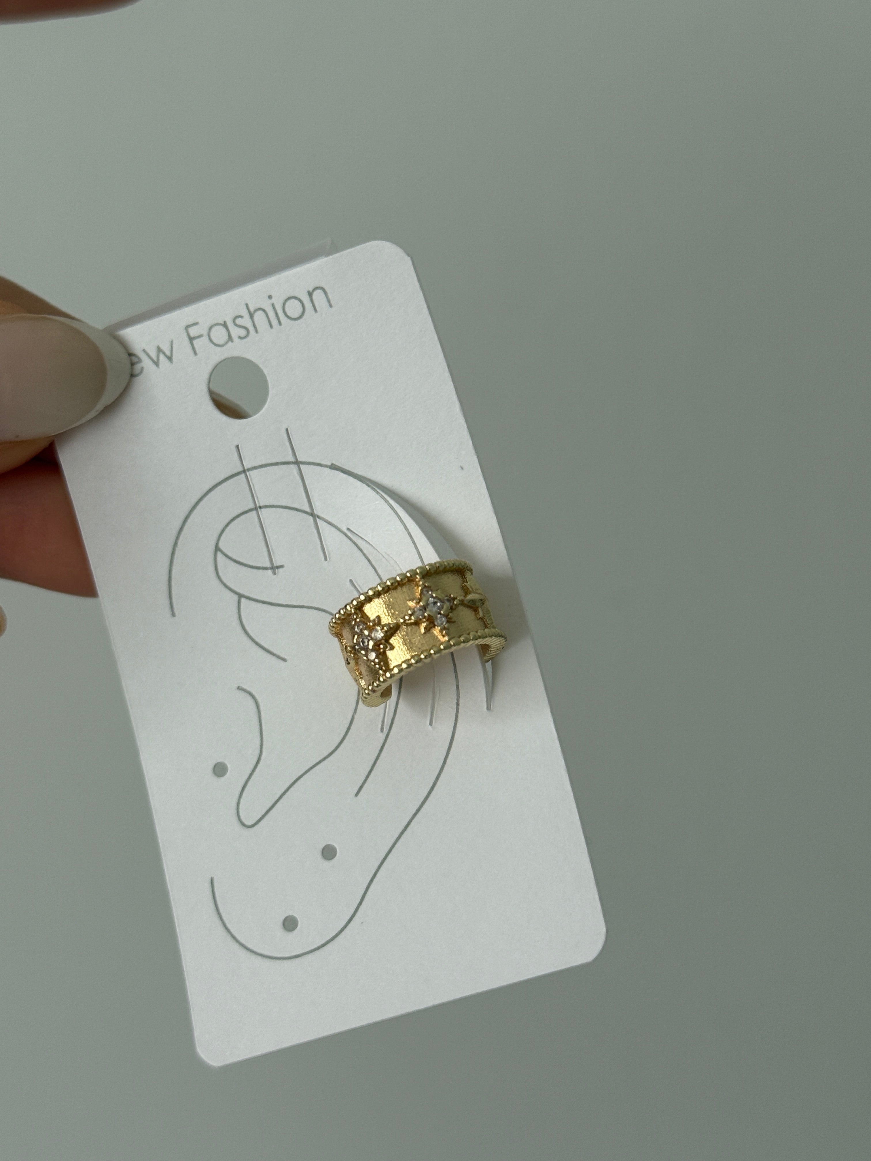 Kutup Yıldızı Kıkırdak Küpe